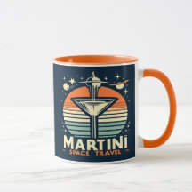 Martini-Logos für Raumfahrten