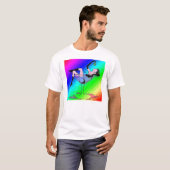 Martini-Mädchen-Pop-Kunst durch C. Higby T-Shirt (Vorne ganz)