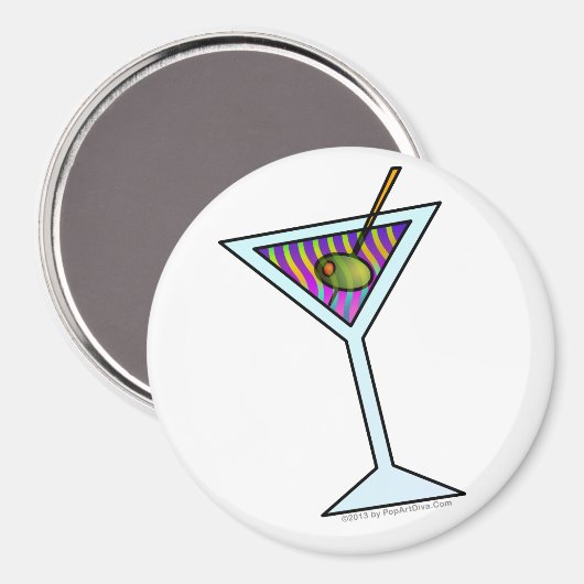 MARTINI MAGNETS MAGNET (Vorderseite/Rückseite)