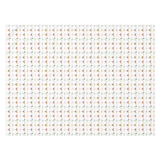 Martini Manhattan Cosmopolitan Drinks Cocktails Tischdecke (Vorderseite (Horizontal))