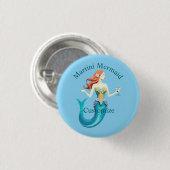 Martini Meerjungfrau Thunder_Cove Button (Vorne & Hinten)