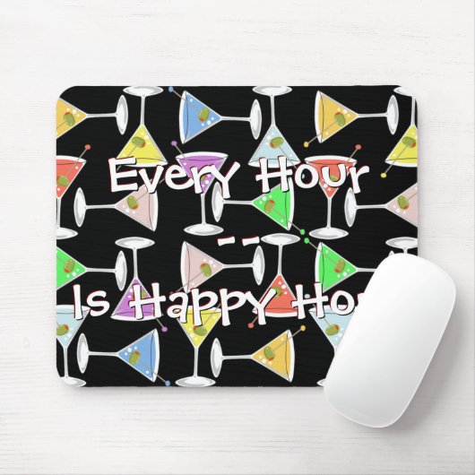 Martini Mousepad (Mit Mouse)