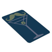 Martini Mustache Magnet (Rechte Seite)