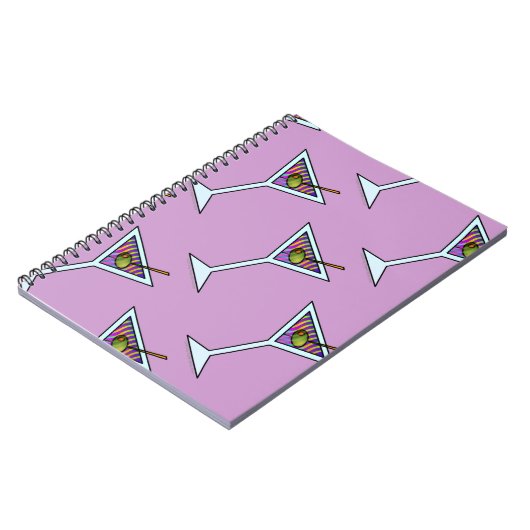 MARTINI NOTEBOOK NOTIZBLOCK (Linke Seite)
