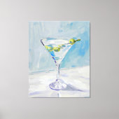 Martini Painting Canvas Leinwanddruck (Vorderseite)