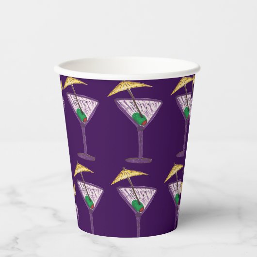 Martini Party Pappbecher (Vorderseite)