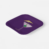 Martini Party Pappteller (Gewinkelt)