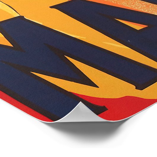 Martini-Plakat Poster (Ecke)