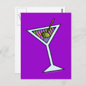 MARTINI POSTCARDS POSTKARTE (Vorne/Hinten)