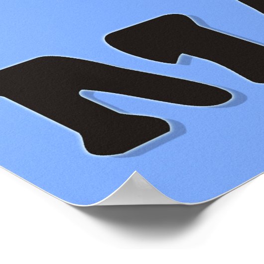 Martini Poster (Ecke)