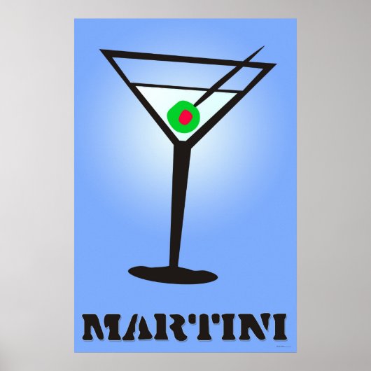Martini Poster (Vorne)