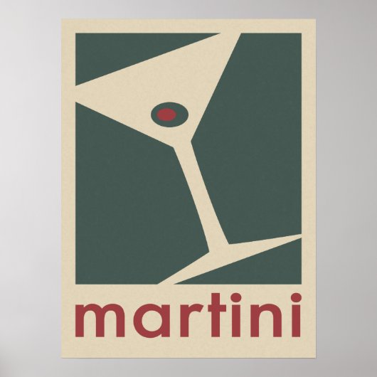Martini Poster (Vorne)