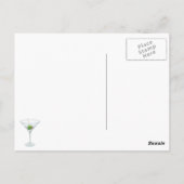 Martini Postkarte (Rückseite)