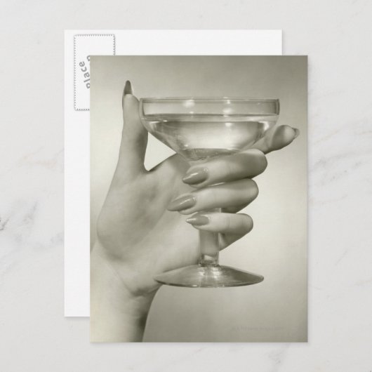 Martini Postkarte (Vorne/Hinten)