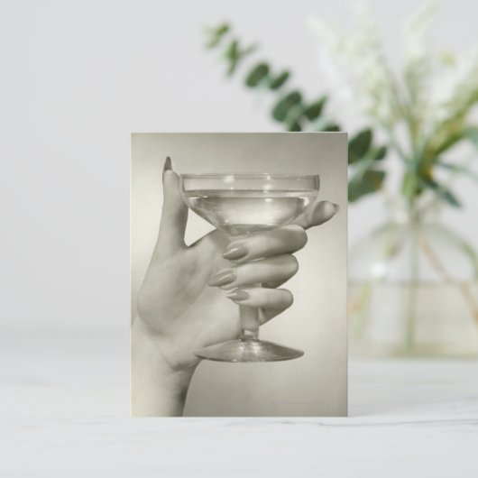 Martini Postkarte (Stehend Vorderseite)