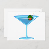 Martini Postkarte (Vorne/Hinten)