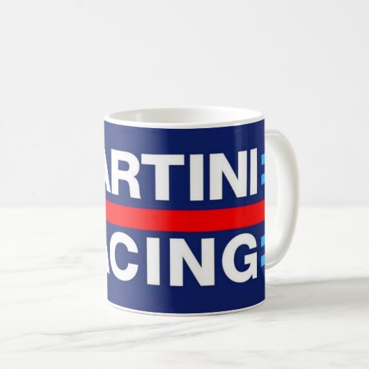 MARTINI RACING - MUG KAFFEETASSE (VorderseiteRechts)
