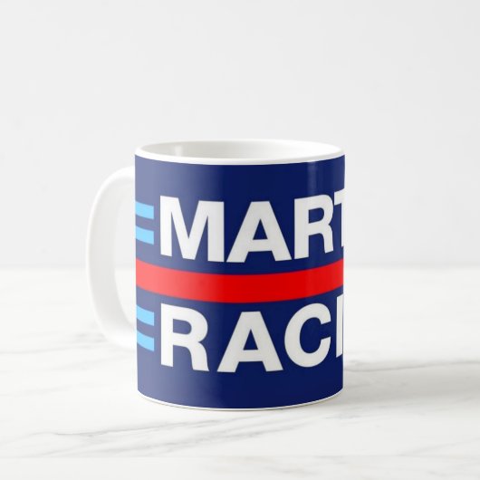 MARTINI RACING - MUG KAFFEETASSE (Vorderseite Links)