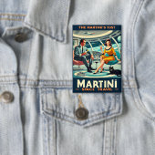 Martini Raumfahrtposter Die Martini 1957 Button (Insitu)