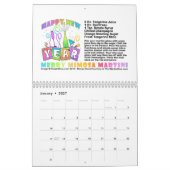 MARTINI RECIPE Ferien & saisonale CALENDAR Kalender (Jan 2027)