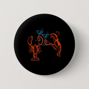 Martini Red Lobster Italienisches Essen Ästhetik S Button