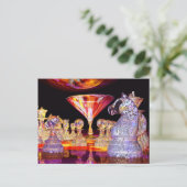 Martini Schess Postkarte (Stehend Vorderseite)