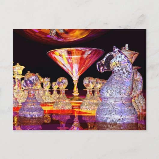 Martini Schess Postkarte (Vorderseite)