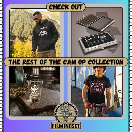 Martini Shot One For Road - Filmmaking Schnapsglas