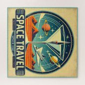 Martini Space Travel 1957 New World Logo Puzzle (Horizontal)