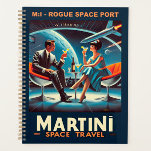 Martini Space Travel Poster Rogue Space Port Planer