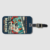 Martini Space Travel Poster Sci-Fi-Filme im Weltra Gepäckanhänger (Vorderseite (Horizontal))