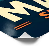 Martini Space Travel Poster SP5: Black Cat Agency (Ecke)