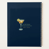 Martini Space Travel Posters Death Star Cocktails Planer (Rückseite)