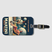 Martini Space Travel Posters Film Locations Gepäckanhänger (Vorderseite (Horizontal))