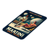 Martini Space Travel Posters Film Locations Magnet (Linke Seite)