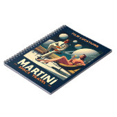 Martini Space Travel Posters Film Locations Notizblock (Linke Seite)