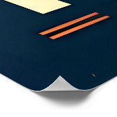 Martini Space Travel Posters Film Locations Poster (Ecke)