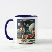 Martini Space Travel Posters Film Locations Tasse (Links)