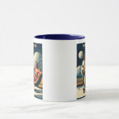 Martini Space Travel Posters Film Locations Tasse (Zentrum)