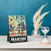 Martini Space Travel Posters Flight Crew Fotoplatte (Seite)