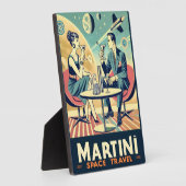 Martini Space Travel Posters Flight Crew Fotoplatte (Seite)
