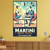 Martini Space Travel Posters Flight Crew Leinwanddruck (Insitu (Wohnzimmer))