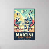 Martini Space Travel Posters Flight Crew  Leinwanddruck (Vorderseite)