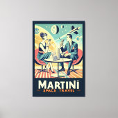 Martini Space Travel Posters Flight Crew Leinwanddruck (Vorderseite)