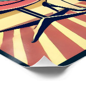 Martini Space Travel Posters Flight Crew Poster (Ecke)