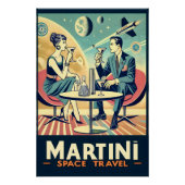 Martini Space Travel Posters Flight Crew Poster (Vorderseite)
