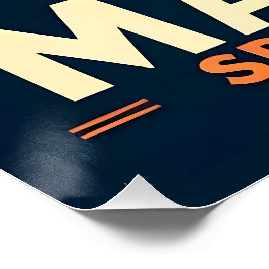 Martini Space Travel Posters Flight Crew Poster (Ecke)