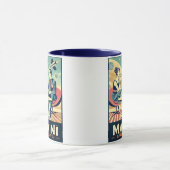 Martini Space Travel Posters Flight Crew Tasse (Zentrum)