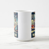Martini Space Travel Posters New, New York Kaffeetasse (Mittel)