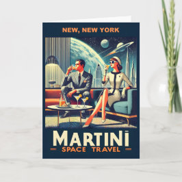 Martini Space Travel Posters New, New York Karte